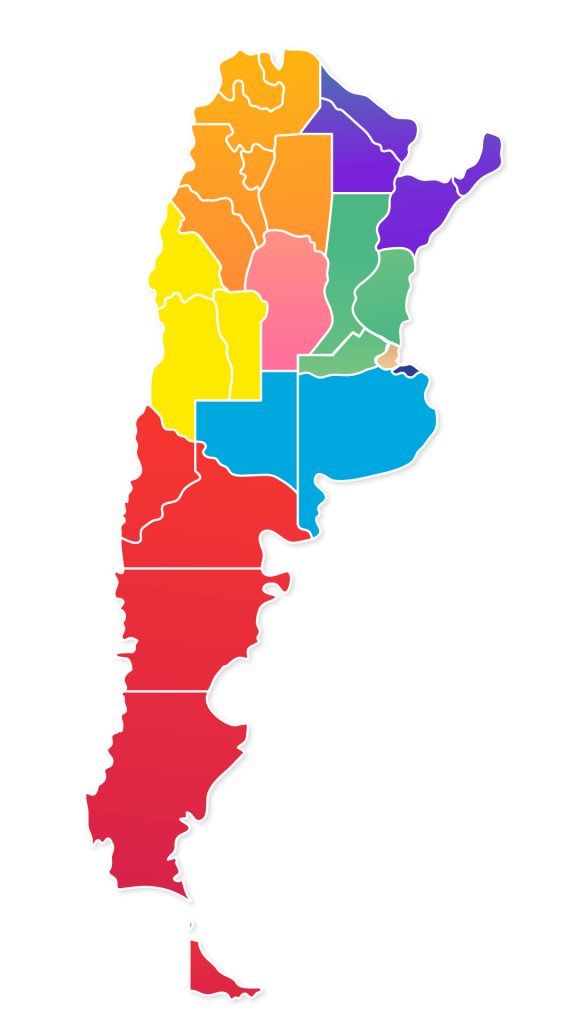 mapa regional